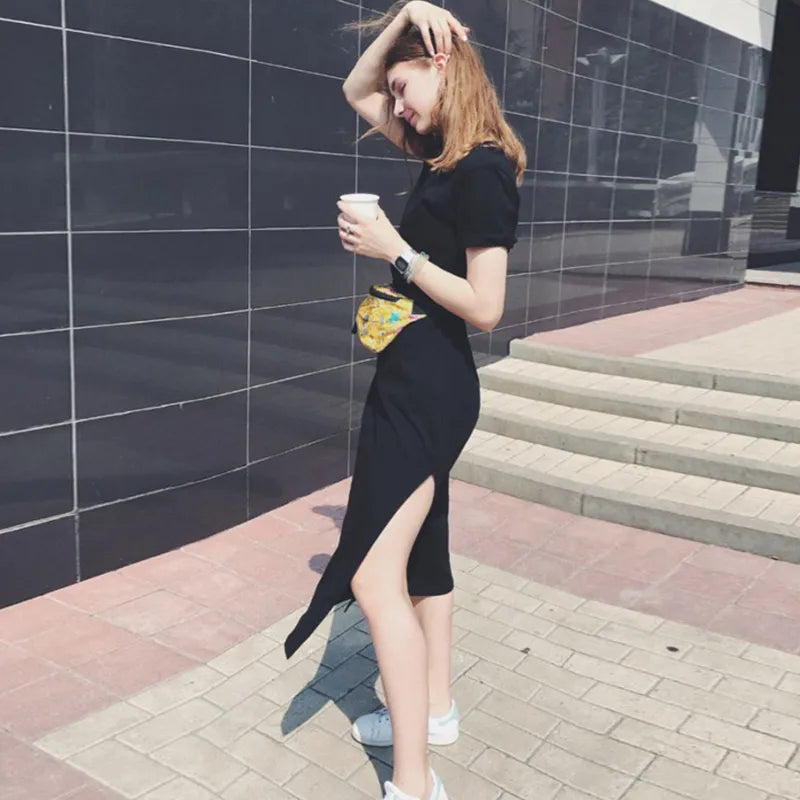 Korean Style Midi Dress