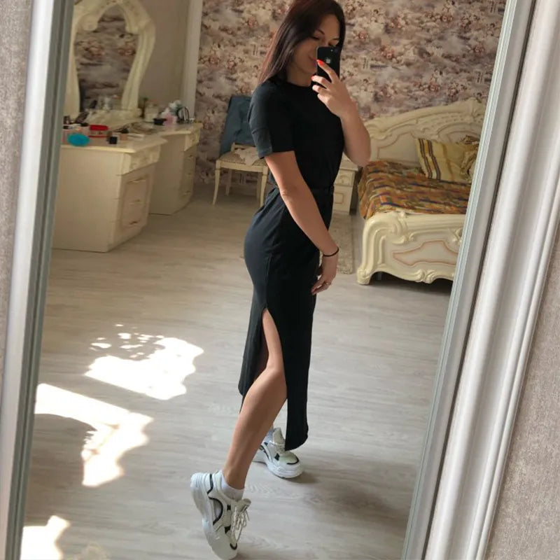 Korean Style Midi Dress