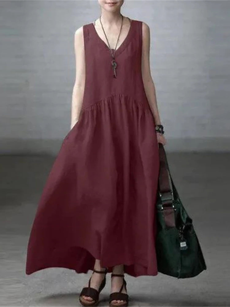 Sleeveless Long Dresses