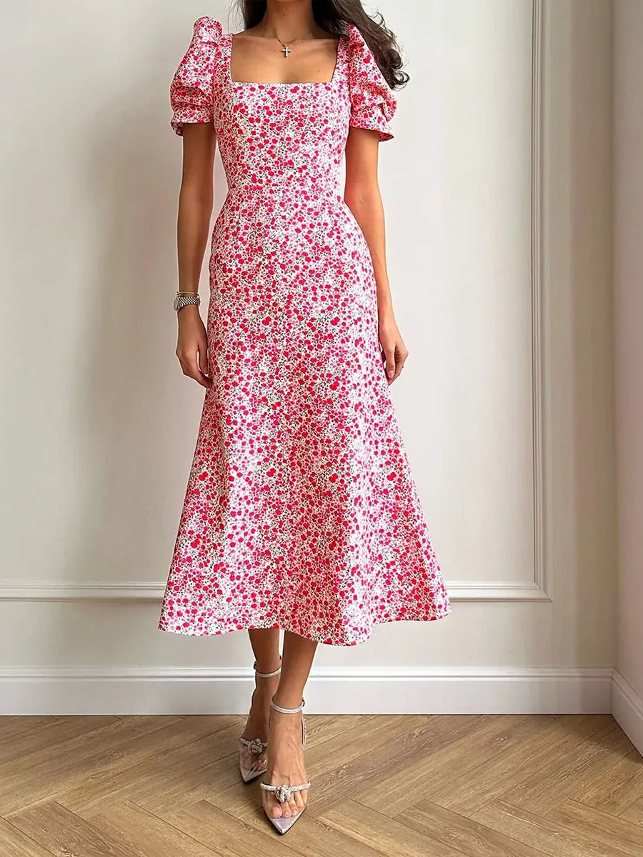 Womens Summer Midi Dress
