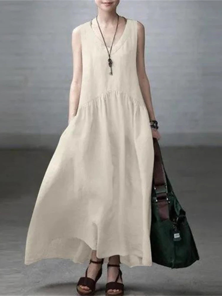 Sleeveless Long Dresses