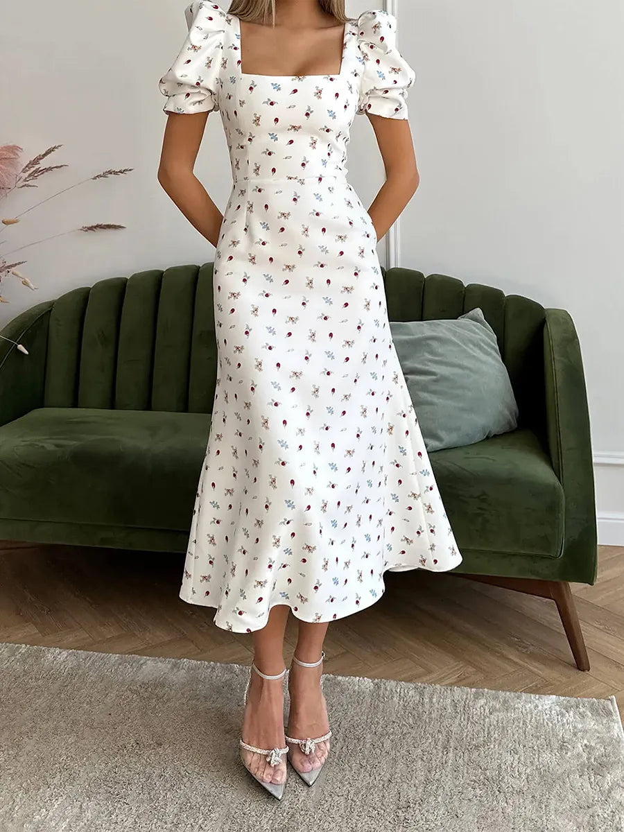 Womens Summer Midi Dress