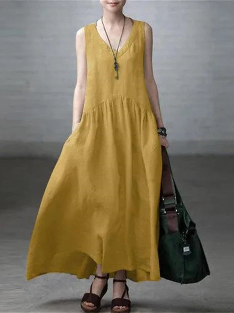 Sleeveless Long Dresses