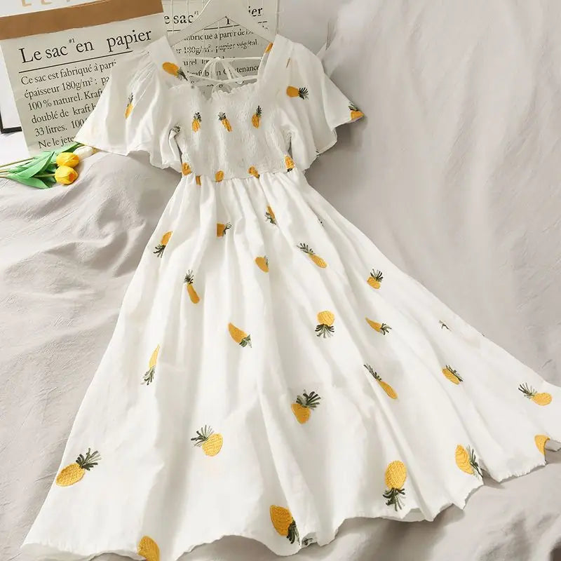Women's Strawberry Printed Dress