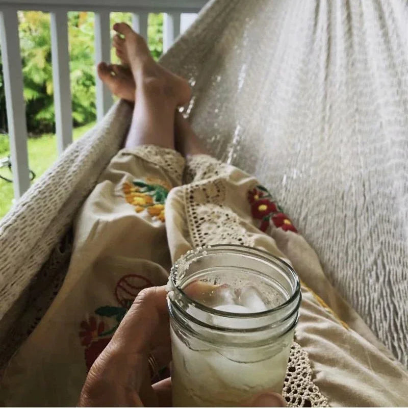 Light Vintage Long Floral Embroidered Lace Beach Dress