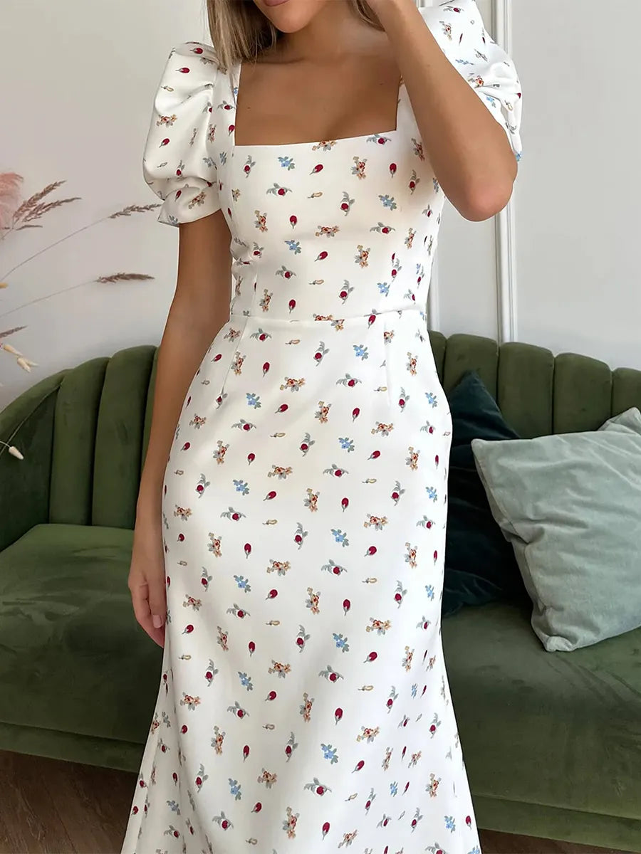 Womens Summer Midi Dress