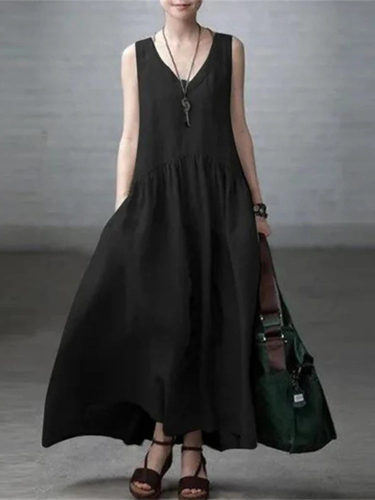 Sleeveless Long Dresses