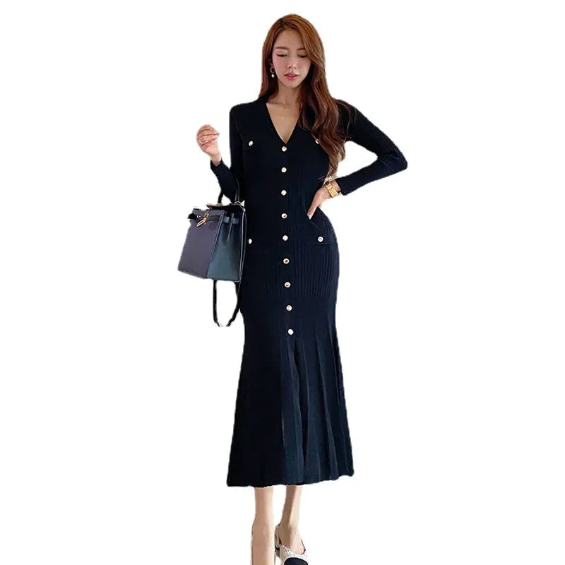 Vintage Korean Maxi Dresses